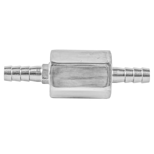 8mm kogelventiel met Barbed Wire, 304 Roestvrij staal Mini afsluitventiel voor water-, gas-, brandstof- en druppelirrigatiesystemen, duurzame stroomschakelaar 4