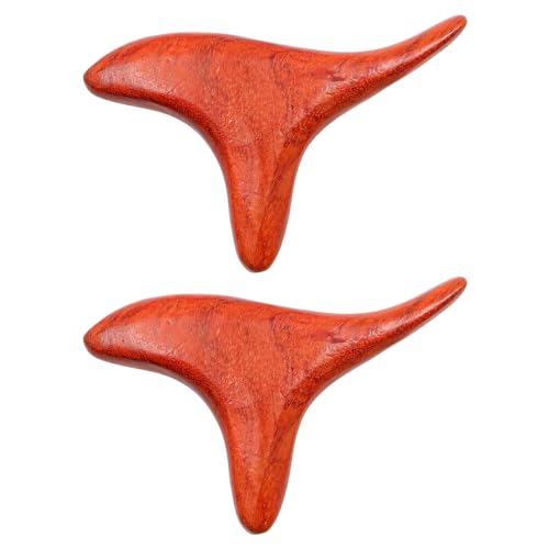 2 st Houten Gua Sha Gereedschappen Houttherapie Massage Tools Lichaam Lymfatische Drainage Tool
