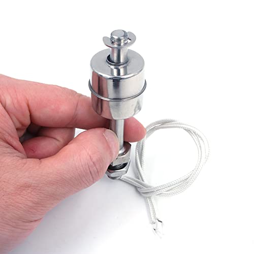 Zeemetaal Float Switch voor Waterpomp Tank Zwembad Tuin Vijver Liquid Water Level Sensor M11 75mm Lengte 3