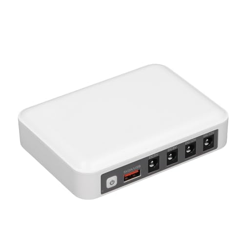 Mini UPS 6000MAh Onuitschakelbare voeding Batterij Back-up DC 5V/9V/12V Output voor Router Modem met oplaadbare Lithium Batterij voor Home Office (EU-plug)