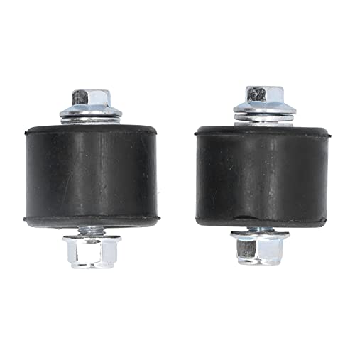 Ketting Roller Guide, Black Rubber + Roestvrij stalen ketting roller schuifstuk 2Scs 8mm Ketting Roller Spanning Wheel Guide Pit Dirt Geschikt voor Yamaha YFZ 350 Banshee 1987-2006