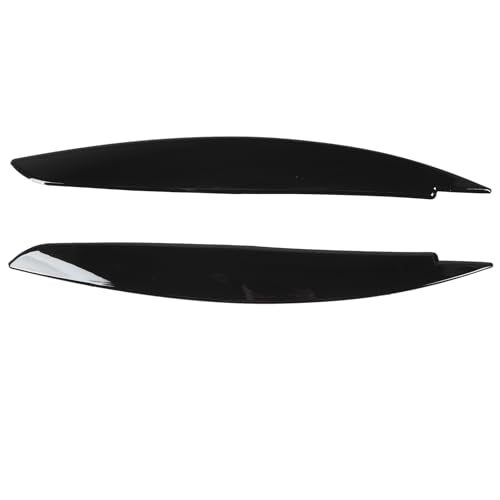 Koplamp Eyebrow Trim Cover voor 1 Series E81 E82 E87 E88 2006 To 2013 (Shiny Black)
