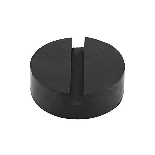 Jacking Pad, Dioche Rubber Black Car Universal Slotted Frame Rail Floor Jack Pads Jacking Rubber Pad Adapter Zwart