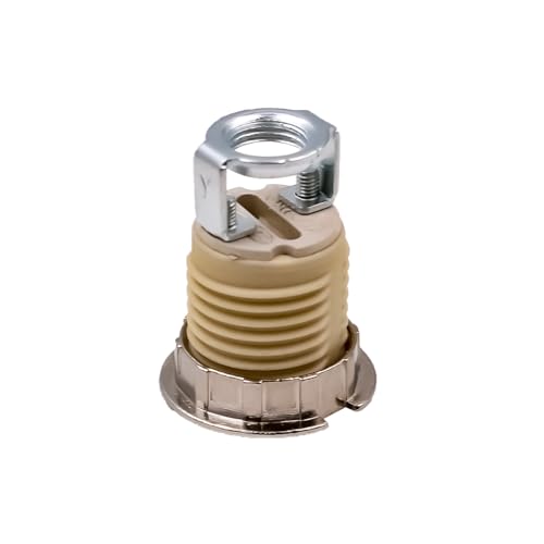 Zee 6 stuks G9 Lamphouder met houder G9 Draad Keramische Halogeen Socket met Ring G9 Halogen Lamp Fitting voor LED CFL Halogen Bollen 5