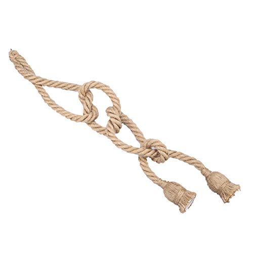 Beste prijs 2m, E27 Vintage Hennep Touw Plafond Lamp Base Hanger Lamp bolhouder 85 265V 1 * Houder 85 265V L (2m 2 koppen)