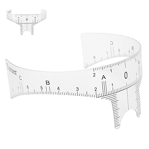 Eyebrow Liniaal, Professional Eyebrow Positioning Liniaal Microblading Eyebrow Shape Design Liniaal Meetinstrument(Nose Bridge Liniaal B) 4