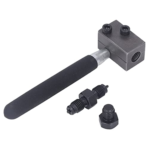 Remlijn Felting apparaat, Stevig koolstofstaal, Compact ontwerp, Hand Hold Removable Handvat, Praktische dubbele Torching Tool voor 3/16 Inch staal nikkel-koper buizen