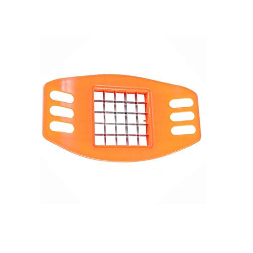 Aardappel Cutter Aardappel Cutter Fruit Kip Cutter French Fry Tool voor groenten, uien, wortelen, komkommers (oranje)