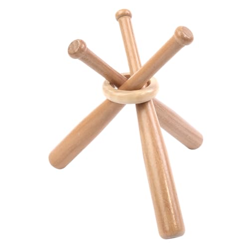 Honkbal Weergave Houder Leuke Honkbal Displayhouder Honkbal Houten Standhouder Honkbal Display Rack voor Honkbal / Golf Ball Memorabilia