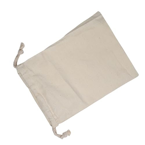 Katoenen bergzak Katoenen koordtas Muslin Bag Katoenen opslagtas Canvas Bag Katoenen Tote Bag voor handtassen Wasserijtassen Schoenen (30 * 40cm)