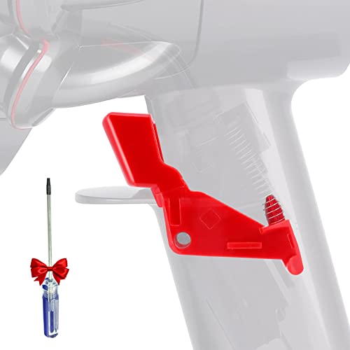 Trigger Switch Button Geüpgraded voor Dyson V10 V11 Stofzuiger Extra Sterke Trigger Lock Power Button Switch Stofzuiger Onderdelen Accessoires met 1 Schroevendraaier