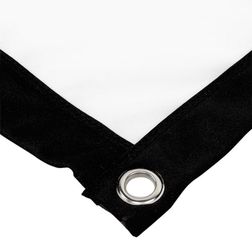 Witte Projectieschermen, Niet-kreuk Wit Projectorscherm, 16:9 Dikker Draagbaar Projectorscherm Opvouwbaar voor Buitenfilm, Kampen (-2610190065711) 3