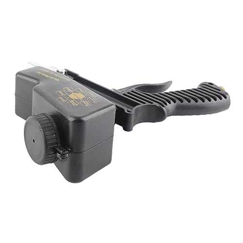 Sandblaster Sandblaster Draagbare zwaartekracht Pneumatische Sandblaster pistool Spray Tool Kit 6000RPM voor Spray Cleaning Spot Verf Metaal Projecten Paint Verwijderen (zwart)