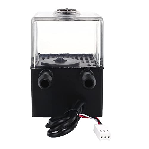 SC-300T DC 12V ultra-stille waterkoeling pomp tank 8W Reservoir max.400L/h voor PC CPU vloeistof koelsysteem