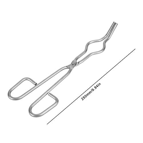 Roestvrij staal Crucible Tangs, Crucible Tangs, Cup Tangs, Cup Tangs voor Laboratorium Industriële Scenario's (250mm) 4