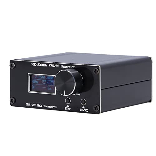 Mobiele SDR QRP HF Transceiver VFO functionele RF Generator met USB-kabel 10K‐220MHz