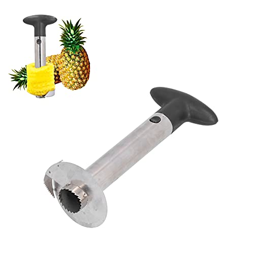 Ananassnijder Plastic roestvrij staal Ergonomische handgreep Eenvoudig te gebruiken Ananas Boor Keuken Gereedschap voor Fruit Stands Huishoudelijke keuken