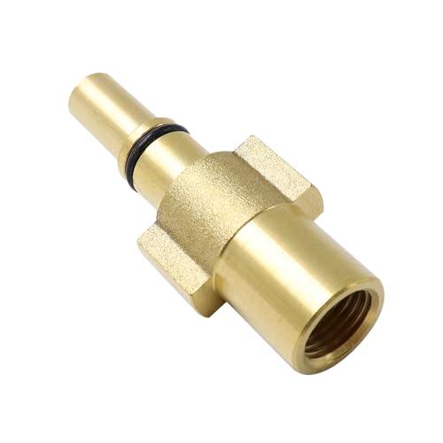 Zee 2 st. Pressure Washer Adapter, 1/4" Female to Bayonet Adapter voor Black & Decker, Bosch AQT, Baricus 5