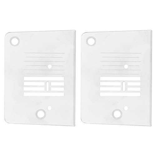 2Stuks Naaimachine Naaldplaat, Naaimachine Naald Throat Plate Past voor Zanger 1408/2250 Naaimachine 5