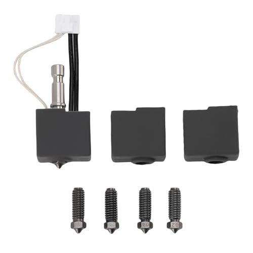 Voor Kobra S1 Harded Steel Nozzle Extruder Hotend Kit 0.2mm 0.4mm 0.6mm 0.8mm Nozzels Alle metalen structuur 320°C High Speed 3D Printer Printing 3