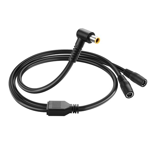 14AWG DC7909 Y Splitterkabel 90 Degree DC 8mm 1 Man tot 2 Vrouwelijke Converters voor Zonnepanelen 2Ft