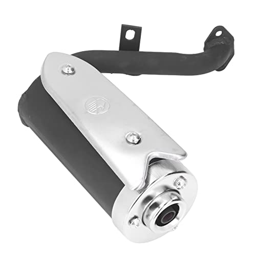Scooter uitlaatbuis, metaallegering Motor uitlaat Muffler vervanging voor Quad ATV Mini Pocket Bikes Uitlaatpijpen