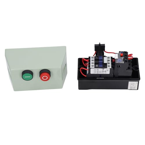Magnetische schakelaar, Waterdichte Magnetische Starter, Brandbestendig, Magnetische Switch met één fase, 220V, 230V, 380V, 400V, 9A tot 13A, Bediening 4