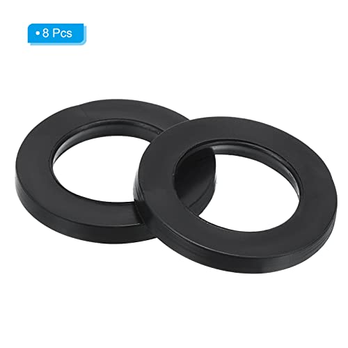 M20 Rubber Flat Washer 8st 20mm ID 30mm AD Sealing Spacer Sealing Ring voor Waterpijp Waterslang Montage Bolts Zwart 3