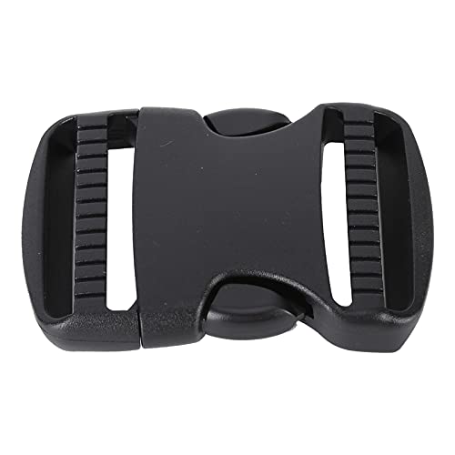 Losgekoppelde 5-Piece Pack Buckles Molle Plastic Black 5 Packs voor rugzakken, standaard