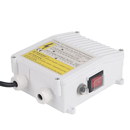 Huishoudelijke pomp controller onderdompelbare pomp Zuig Diepe bron pomp controle doos Bulit in thermische bescherming Circuit Breaker (750W EU-plug 220V) 4