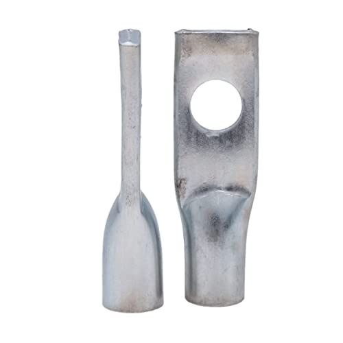 M8 Ophanging Eye Bolt door 10 st - Vrouwelijke Hangende Nut Bolt, Corrosiebestendig Lifting Eye Bolt Anker, Roestvrij staal Oog Bolt, Stalen Schroef Ogen voor Tuin, Zware Duty 3