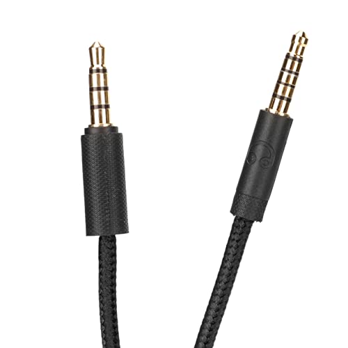 Earphone Sound Cable, Stretch Resistor Gaming Headset Kabel voor School voor G Pro voor G433(Zwart) Video & Environment 4