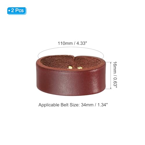 Leather Loop Keeper, Leather Loops Belt Keeper Loops Reinainer Strops Replacement