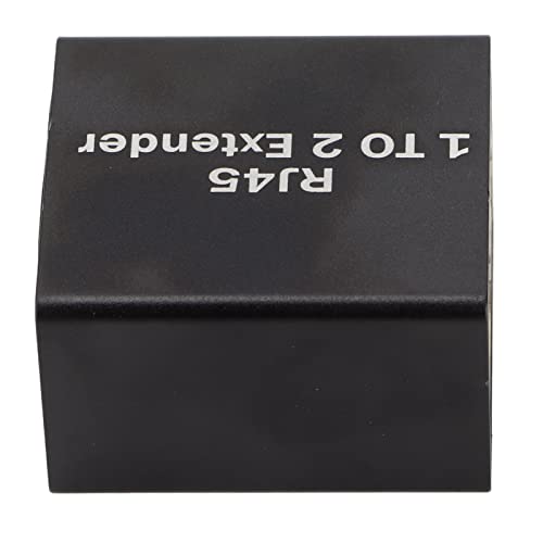 Ethernet Splitter, RJ45 Network Connector Adapter, 2-Way Splitter voor zwakke Wifi Signal, 2 Devices Online (One drag two splitter) 3