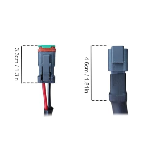 DT Bedradingsadapter, universele draadharnas Splitter, Duitse DT DTP High Power Heat Resistant Adapter, Bedrading Extension Kit, Connectoren (3-in-1)