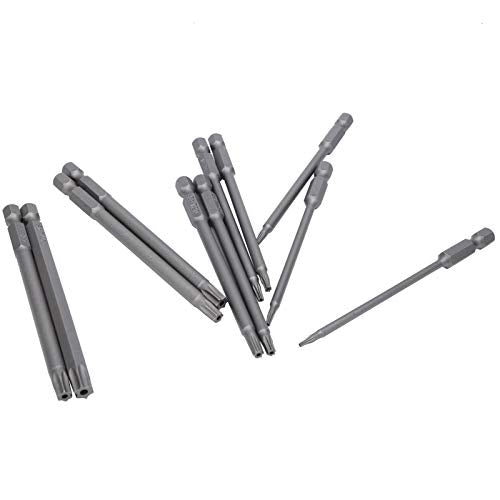 Holle Pentalobe schroevendraaier Bits, 11 stuks magnetische schroevendraaier Bits Set 3 Inch/75mm Holle Pentalobe Type voor elektrische boor, Schroevendraaier bit Sets