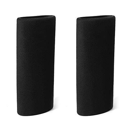 2 st. Motorfiets handige handgreep Foam Grips Motorfiets anti-slip schuim anti-vibratie handgreep Grip Cover van toepassing Mouw binnendiameter 3-3,5cm