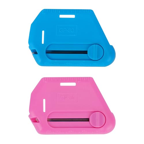 2 sts 2-in-1 verstelbare naadgids met ingebouwde draad van de naad, veelhoekige magnetische multifunctionele zoomgids met schaalverdeling Universele naaiaccessoires en toebehoren