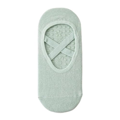 2 Pairs of Women's Yoga Sokken, Non-Slip Sportsokken met Cross Belt, Geschikt voor Yoga, Dans, Fitness, Martial Arts, Gymnastiek, Ballet, Trampoline, One Size Past Iedereen, Zwart