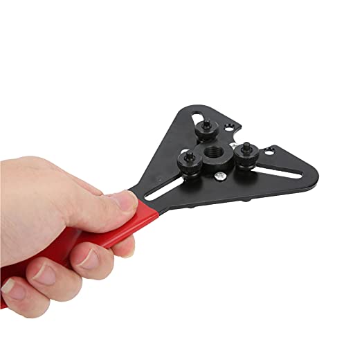 R134a Air Conditioner Clutch Holding Tool, Steel Car A / C Reparatie dubbele doel sleutel set Clutch Hub Verwijderaar Compressor 5