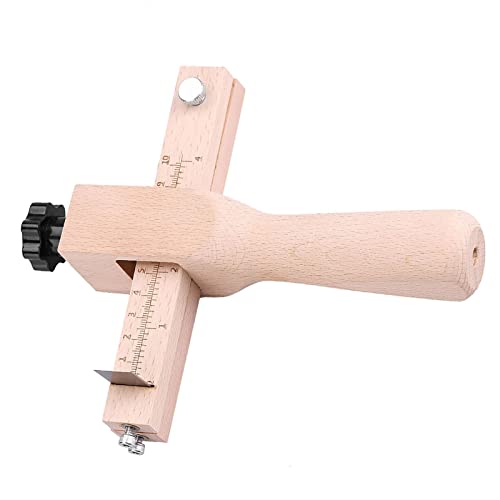 Verstelbare riem Houten lederen riem snijgereedschappen doe-het-zelvers gereedschap snijden met 5 bladen 5