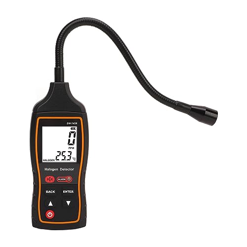 Airconditioning Leak Detector, Leak Detector Halogen Refrigerant Tester 0 tot 1000PPM Geluid Licht Vibratie Alarm, Gas Detectoren en Alarmen