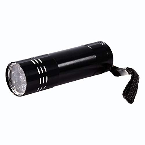 Climbing Tool Aluminium Legering 9 Led Ultra Violet zaklamp achtergrondverlichting lichtlamp zaklampen