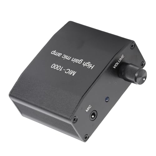 Microfoonversterker, Microfoonversterker Mic Audio Amp High Gain 1000 keer versterker accessoire set