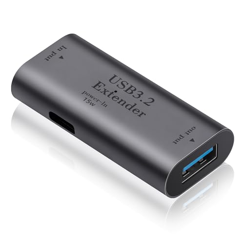 USB C naar USB Een signaal booster adapter 5 Gbit/s uitbreiding 10m lange bereik signaal booster connector met USB C 15W power poort