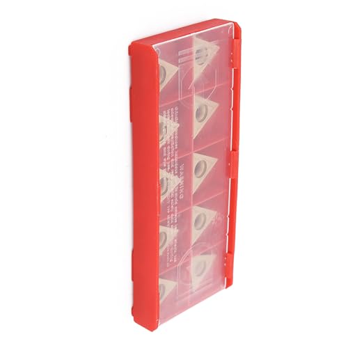 Driehoekige wolfraam stalen Carbide Blade Invoegen CNC Draaigereedschap Past voor Semi-finish en Raw machinaal bewerken 10Scs 5