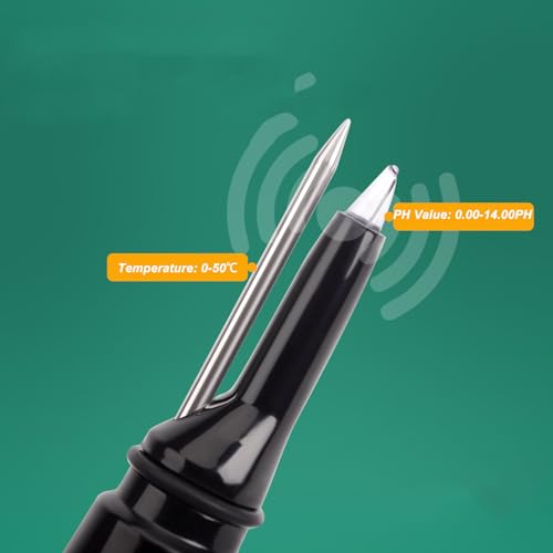 Digitale hoge nauwkeurigheid Bodem PH Temperatuur Tester Waterdichte PH Meter voor het testen van voedsel Probe Type 3