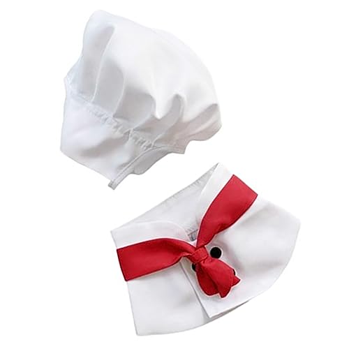 Pet Chef hoed, huisdier Chef kostuum maat verstelbaar ademend stijlvol schattig voor hond (L)