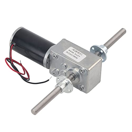 12V High Torque Transmission Motor, M8 Dual Axis 1280 Motor, Snails, Transmission Motor, Coaxial Gear Motor for Right and Left Axle with Flange (Reductieratio 290) 5