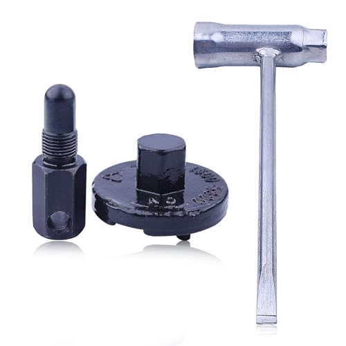 14MM Piston Stop Chainsaw Clutch Stuurwiel Removal Tool Clutch Expander Demonteren Gereedschap voor Husqvarna Stihl Echo 2 Cycle 14mm Socket Wrench